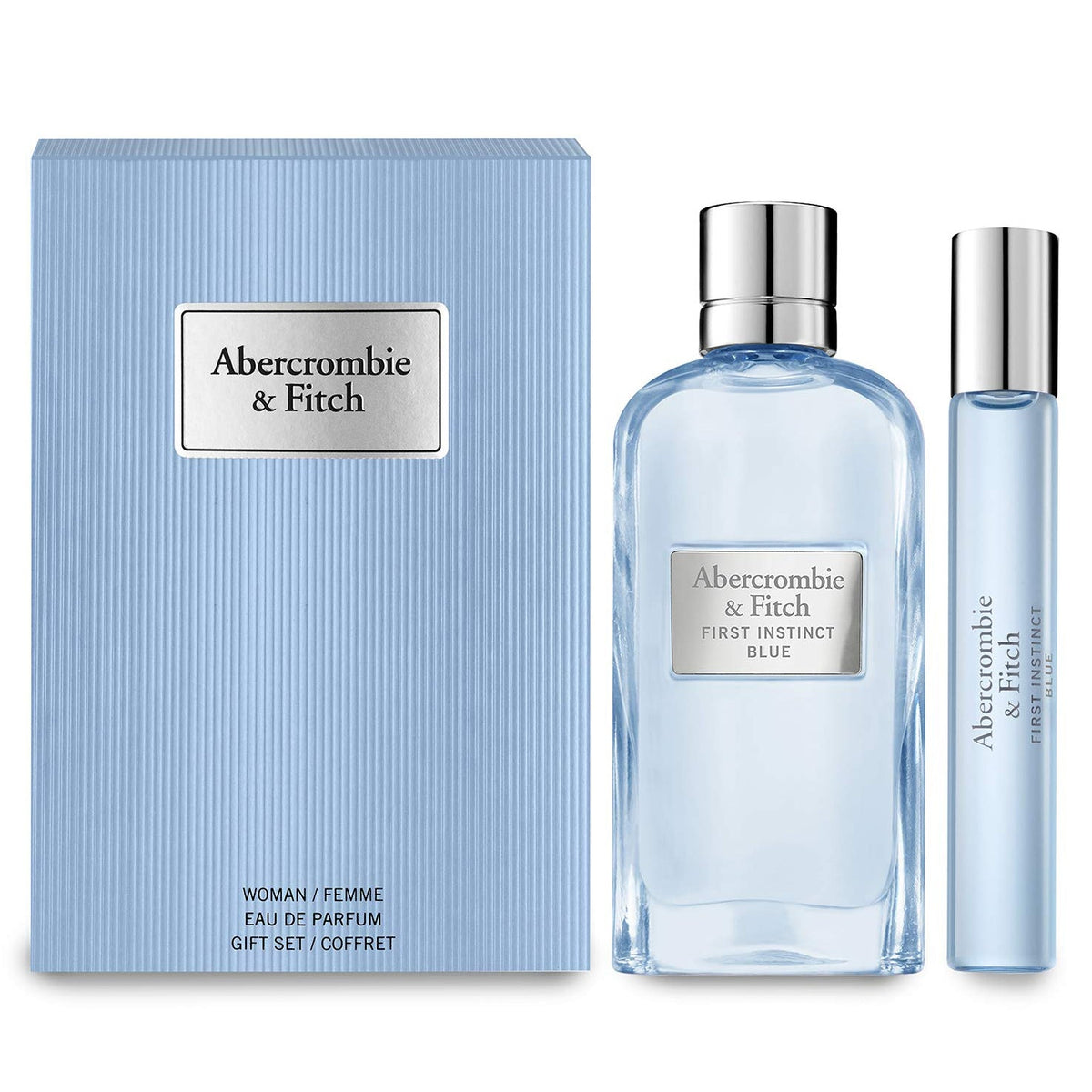 First Instinct Blue by Abercrombie &amp; Fitch 100ml EDP 2 Piece Gift Set - Perfume NZ is the leading wholesale distributor of brand name perfumes and fragrances in New Zealand.
