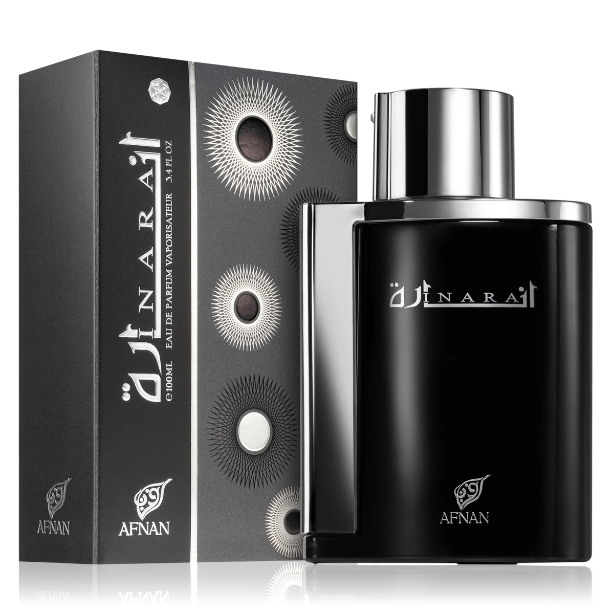 Inara Black by Afnan 100ml EDP - Perfume NZ is the leading wholesale distributor of brand name perfumes and fragrances in New Zealand.