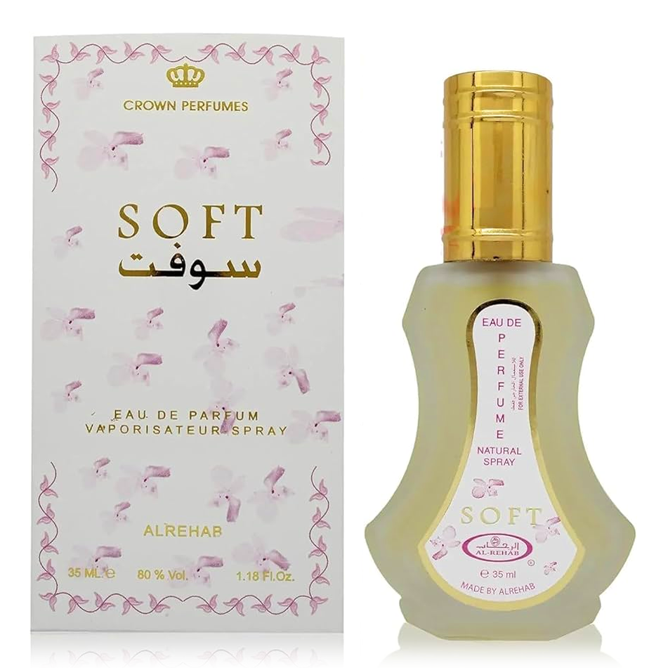 Soft by Al Rehab 35ml EDP - Perfume NZ is the leading wholesale distributor of brand name perfumes and fragrances in New Zealand.