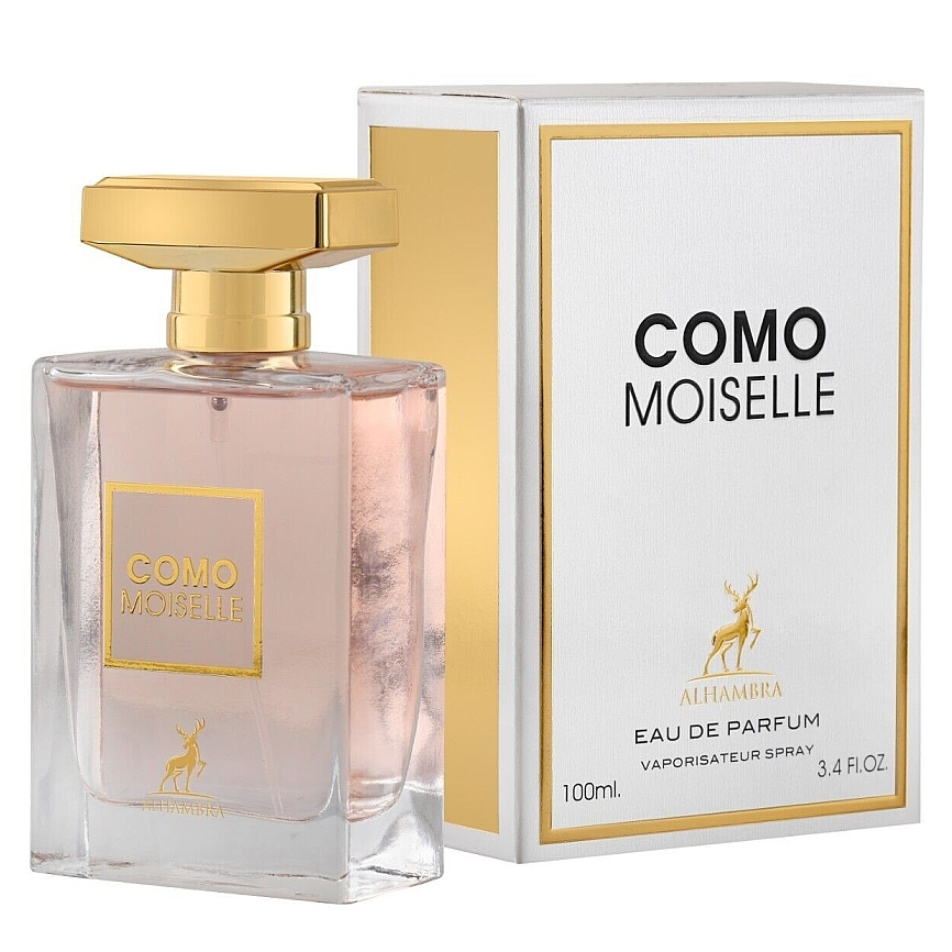 Como Moiselle by Alhambra 100ml EDP for Women - Perfume NZ is the leading wholesale distributor of brand name perfumes and fragrances in New Zealand.
