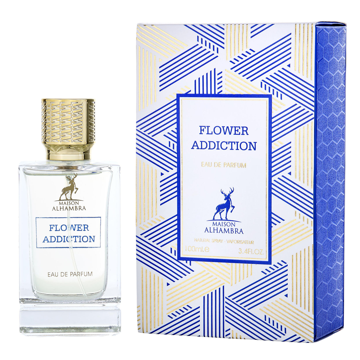 Flower Addiction by Alhambra 100ml EDP - Perfume NZ is the leading wholesale distributor of brand name perfumes and fragrances in New Zealand.