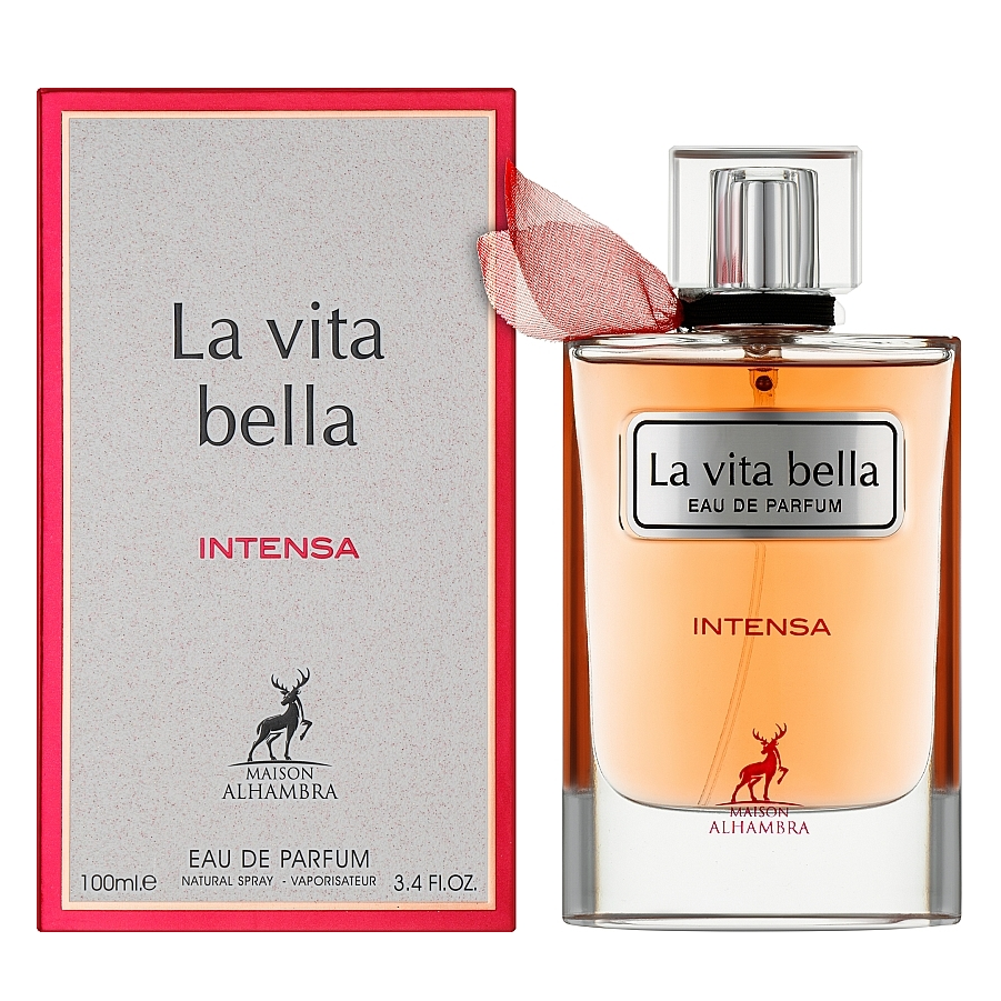 La Vita Bella Intensa by Alhambra 100ml EDP - Perfume NZ is the leading wholesale distributor of brand name perfumes and fragrances in New Zealand.