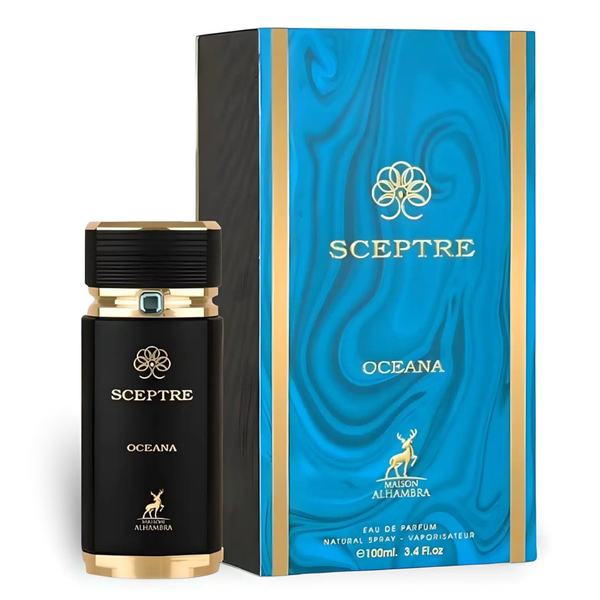 Sceptre Oceana by Alhambra 100ml EDP - Perfume NZ is the leading wholesale distributor of brand name perfumes and fragrances in New Zealand.