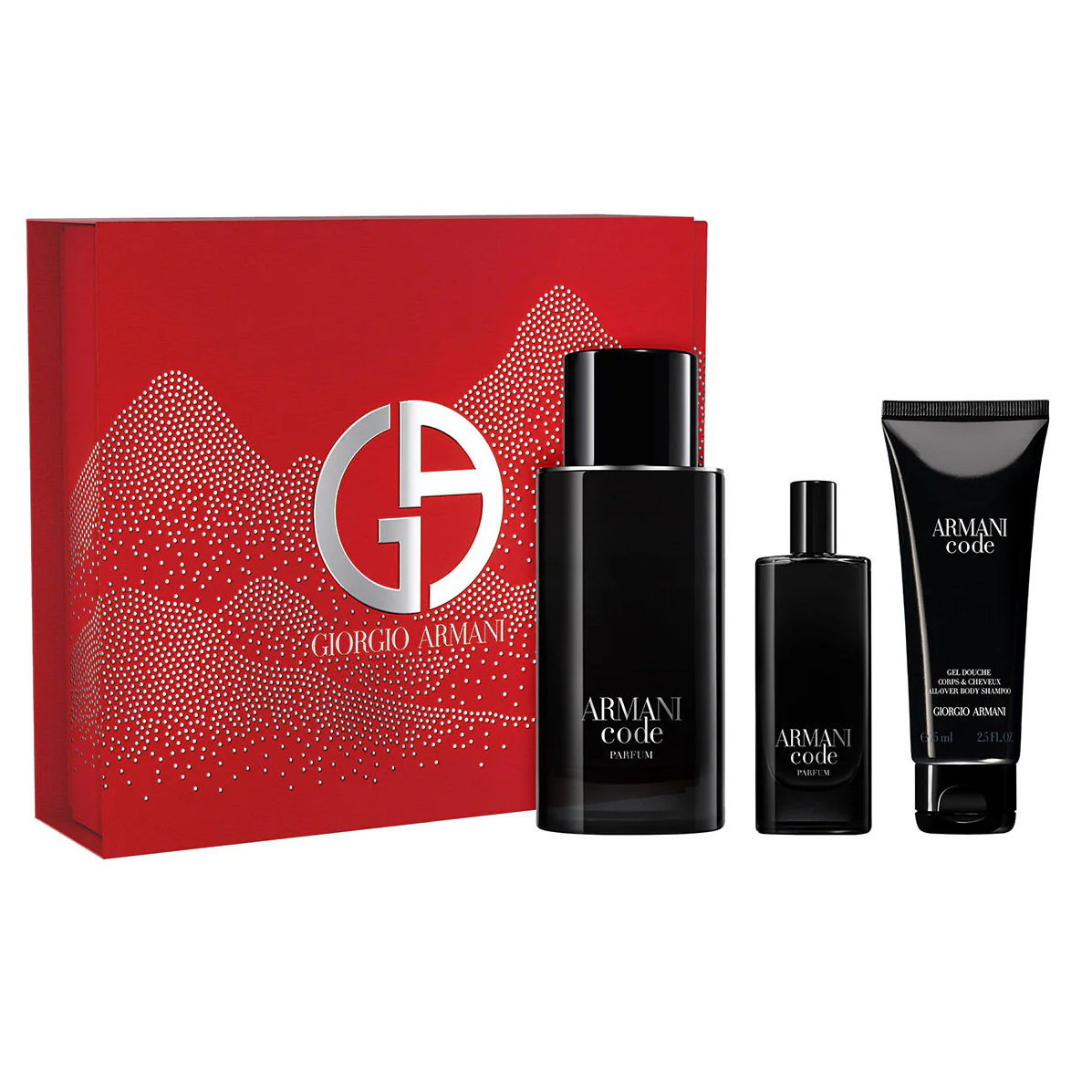 Armani Code by Giorgio Armani 125ml Parfum 3 Piece Gift Set - Perfume NZ is the leading wholesale distributor of brand name perfumes and fragrances in New Zealand.