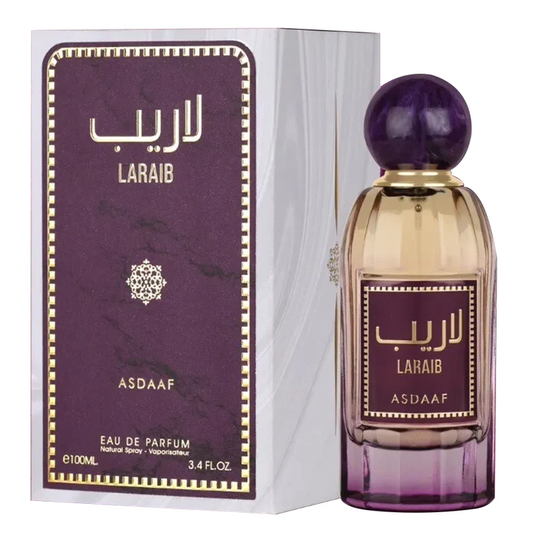 Laraib by Asdaaf 100ml EDP - Perfume NZ is the leading wholesale distributor of brand name perfumes and fragrances in New Zealand.