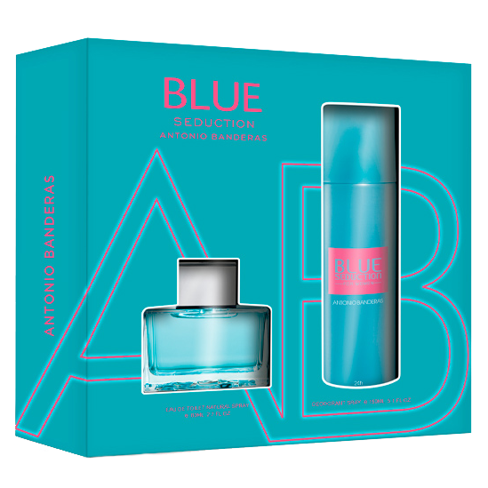 Blue Seduction by Antonio Banderas 80ml 2 Piece Gift Set - Perfume NZ is the leading wholesale distributor of brand name perfumes and fragrances in New Zealand.