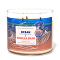 Ocean &amp; Vanilla Bean by Bath &amp; Body Works 3-Wick Scented Candle - Perfume NZ is the leading wholesale distributor of brand name perfumes and fragrances in New Zealand.