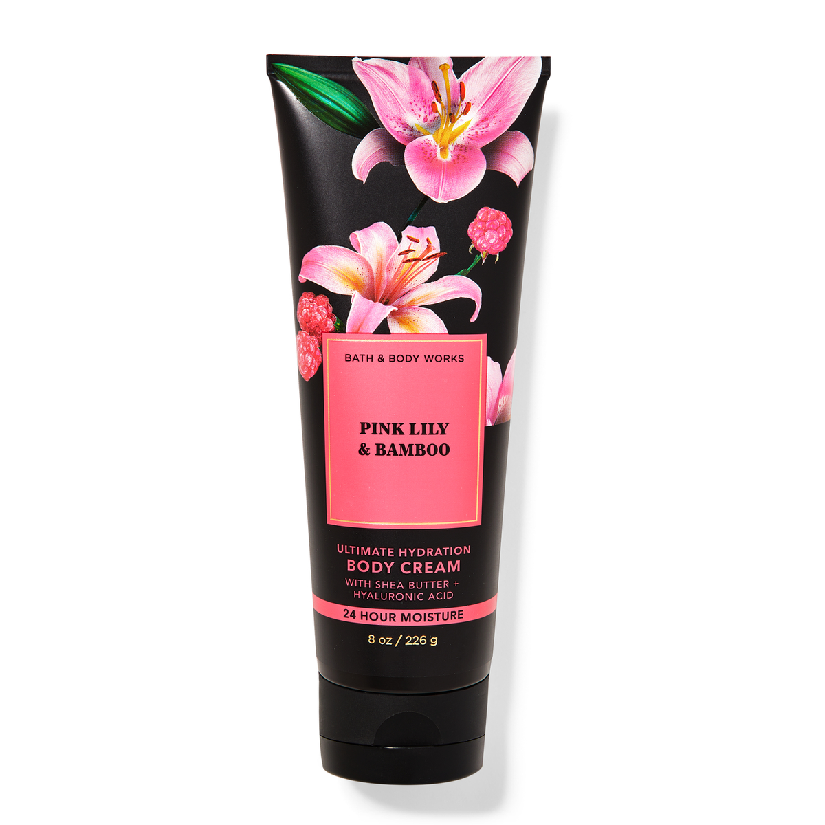 Pink Lily &amp; Bamboo by Bath &amp; Body Works 226g Ultimate Hydration Body Cream - Perfume NZ is the leading wholesale distributor of brand name perfumes and fragrances in New Zealand.