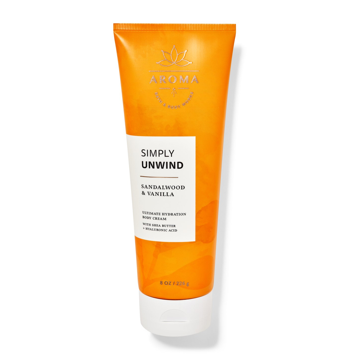 Sandalwood &amp; Vanilla by Bath &amp; Body Works 226g Ultimate Hydration Body Cream - Perfume NZ is the leading wholesale distributor of brand name perfumes and fragrances in New Zealand.