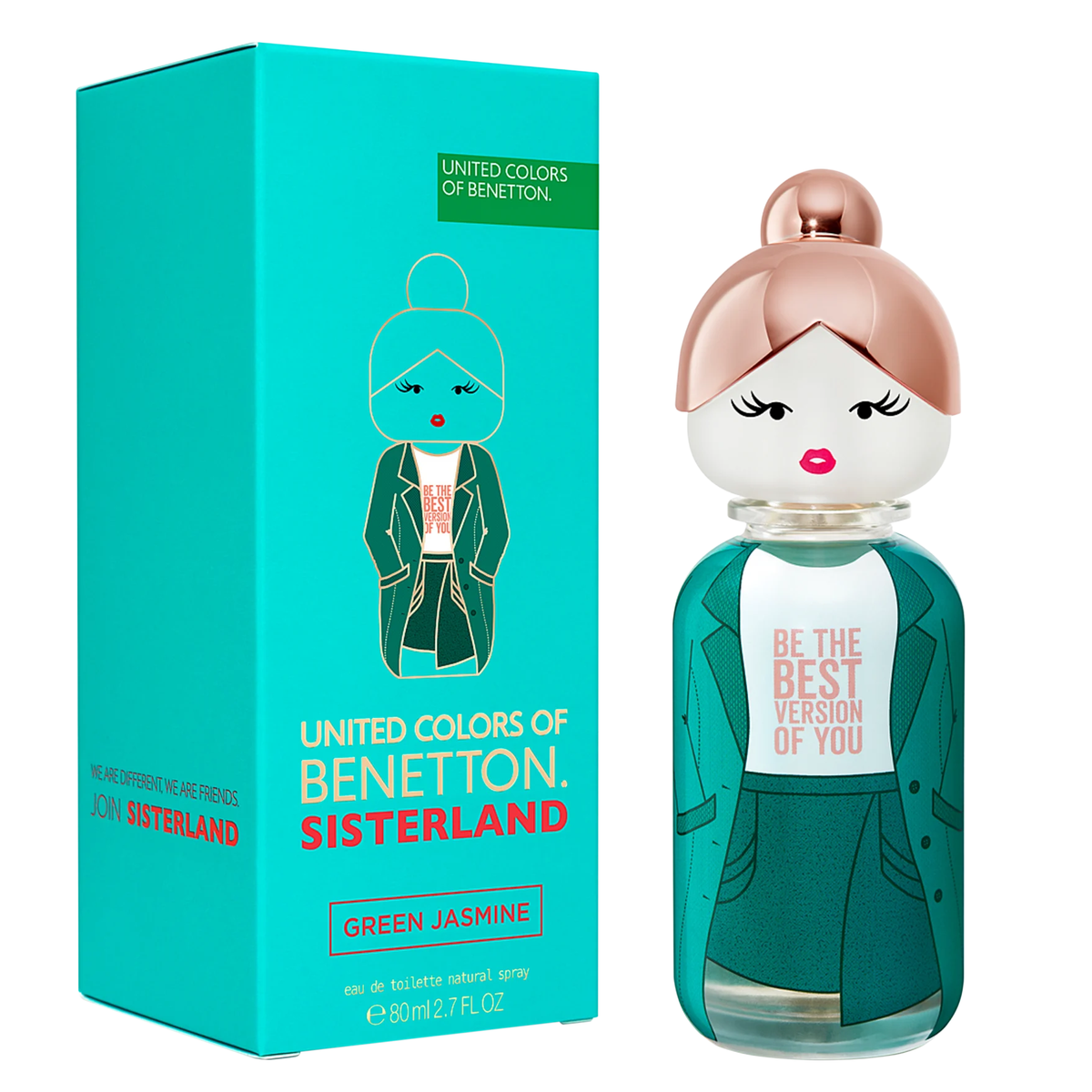 Sisterland Green Jasmine by Benetton 80ml EDT - Perfume NZ is the leading wholesale distributor of brand name perfumes and fragrances in New Zealand.