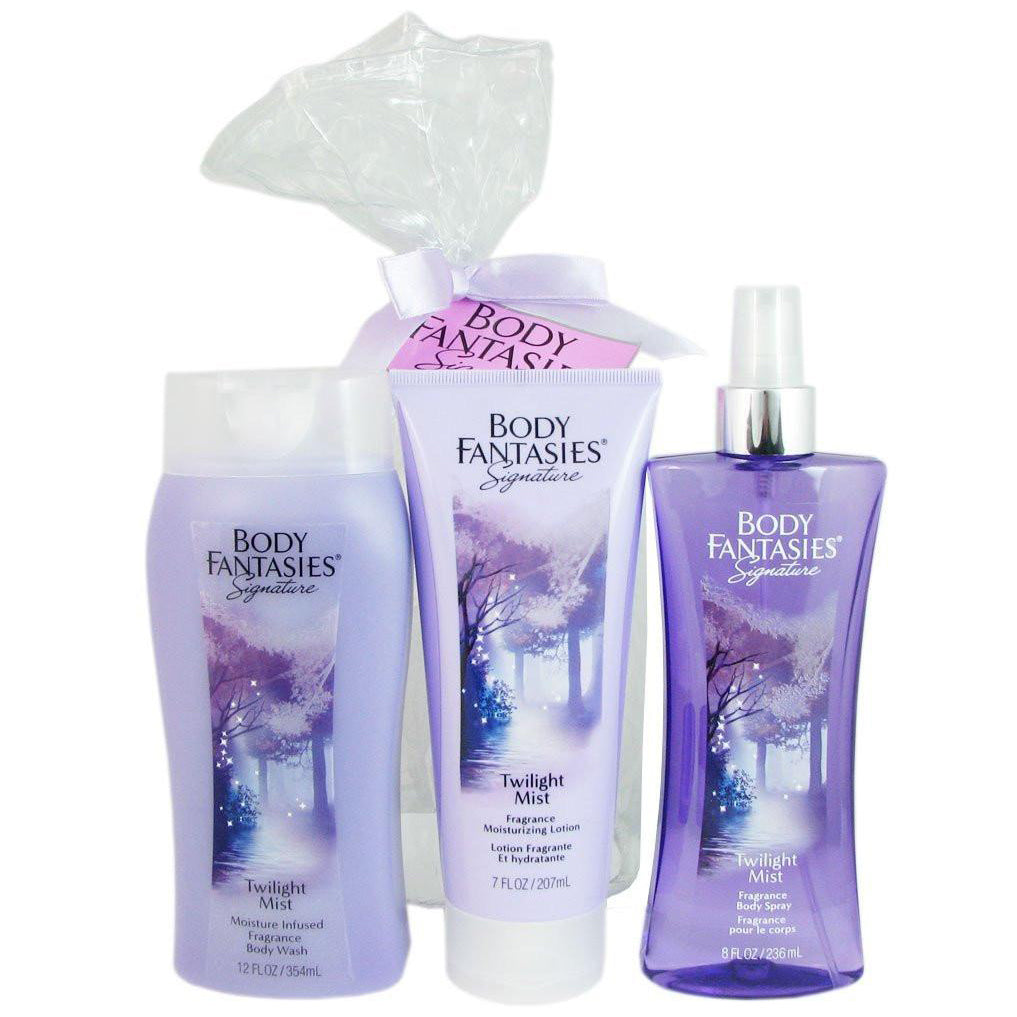 Body Fantasies Twilight Mist 236ml 3 Piece Gift Set - Perfume NZ is the leading wholesale distributor of brand name perfumes and fragrances in New Zealand.