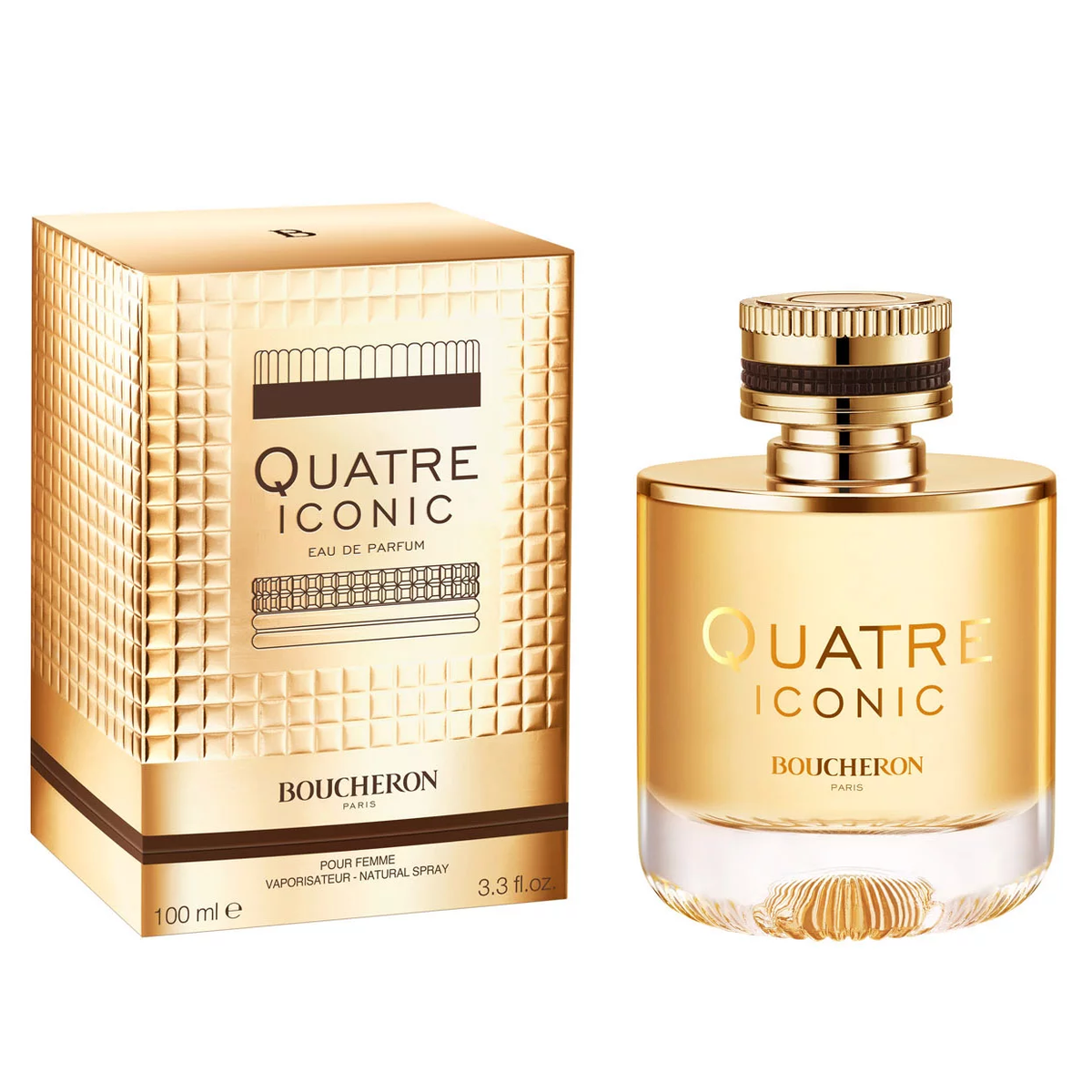Quatre Iconic by Boucheron 100ml EDP for Women - Perfume NZ is the leading wholesale distributor of brand name perfumes and fragrances in New Zealand.