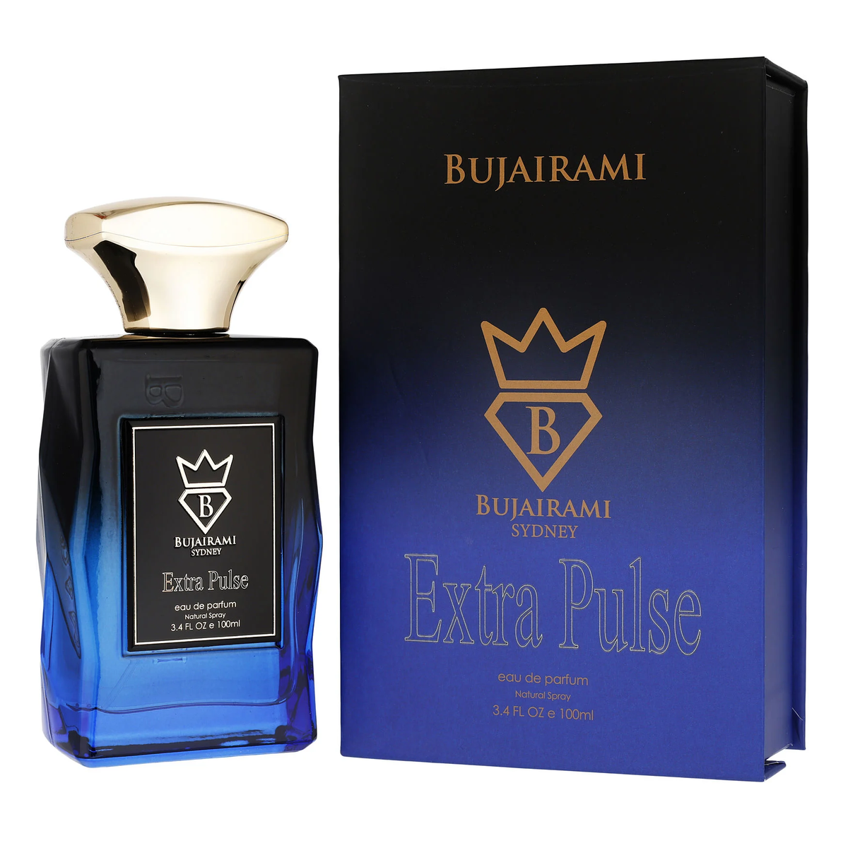 Extra Pulse by Bujairami 100ml EDP for Men - Perfume NZ is the leading wholesale distributor of brand name perfumes and fragrances in New Zealand.