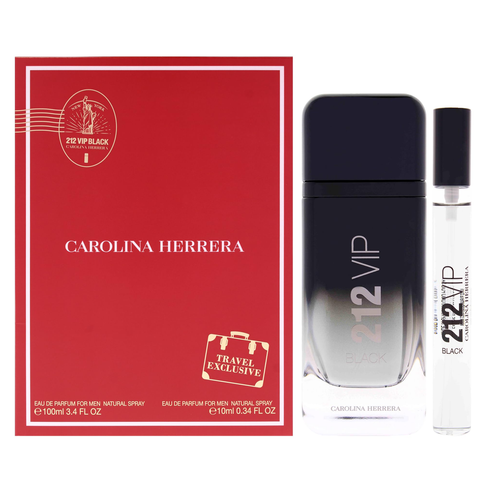 212 VIP Black by Carolina Herrera 100ml EDP 2pc Gift Set - Perfume NZ is the leading wholesale distributor of brand name perfumes and fragrances in New Zealand.