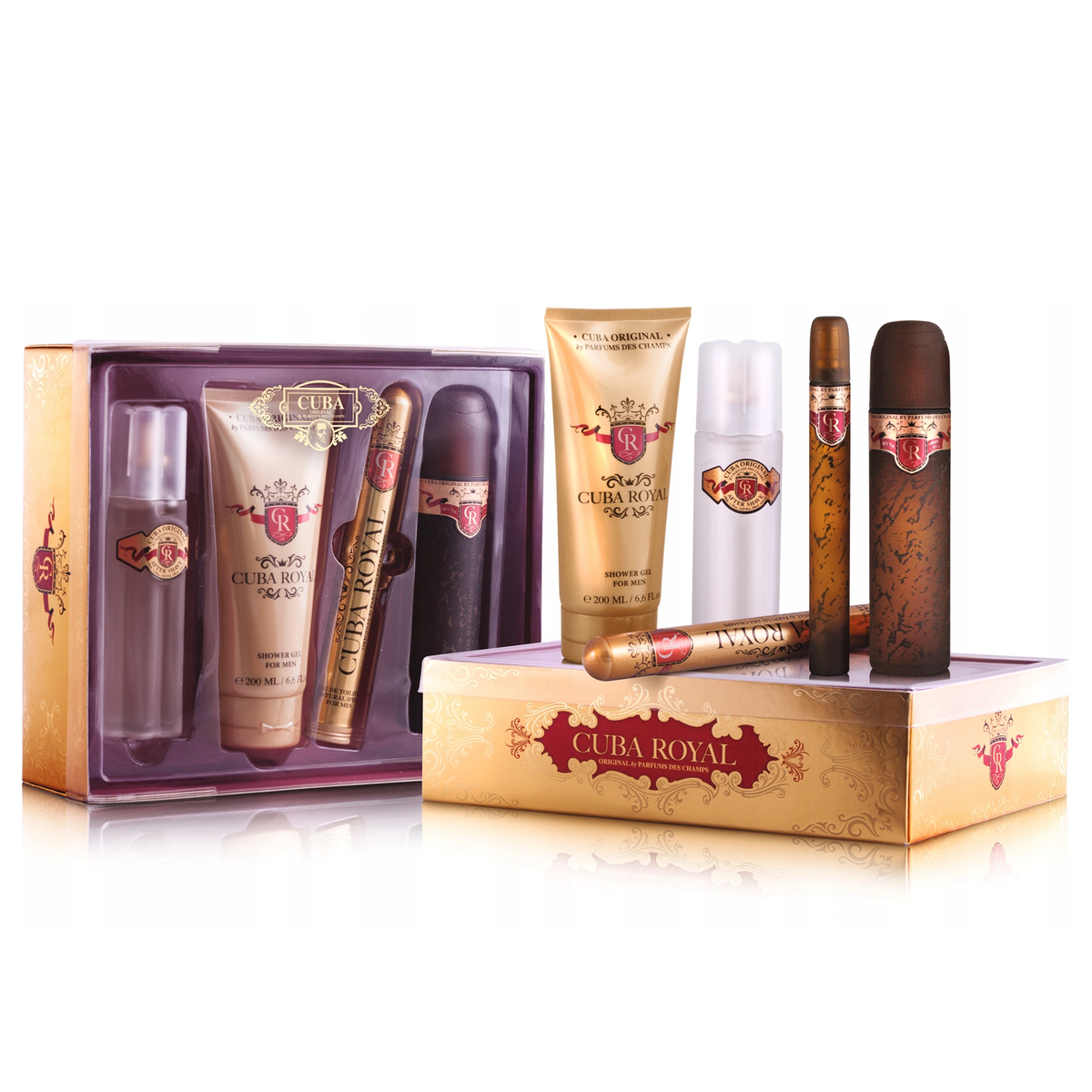 Cuba Royal by Fragluxe 100ml EDT 4 Piece Gift Set - Perfume NZ is the leading wholesale distributor of brand name perfumes and fragrances in New Zealand.