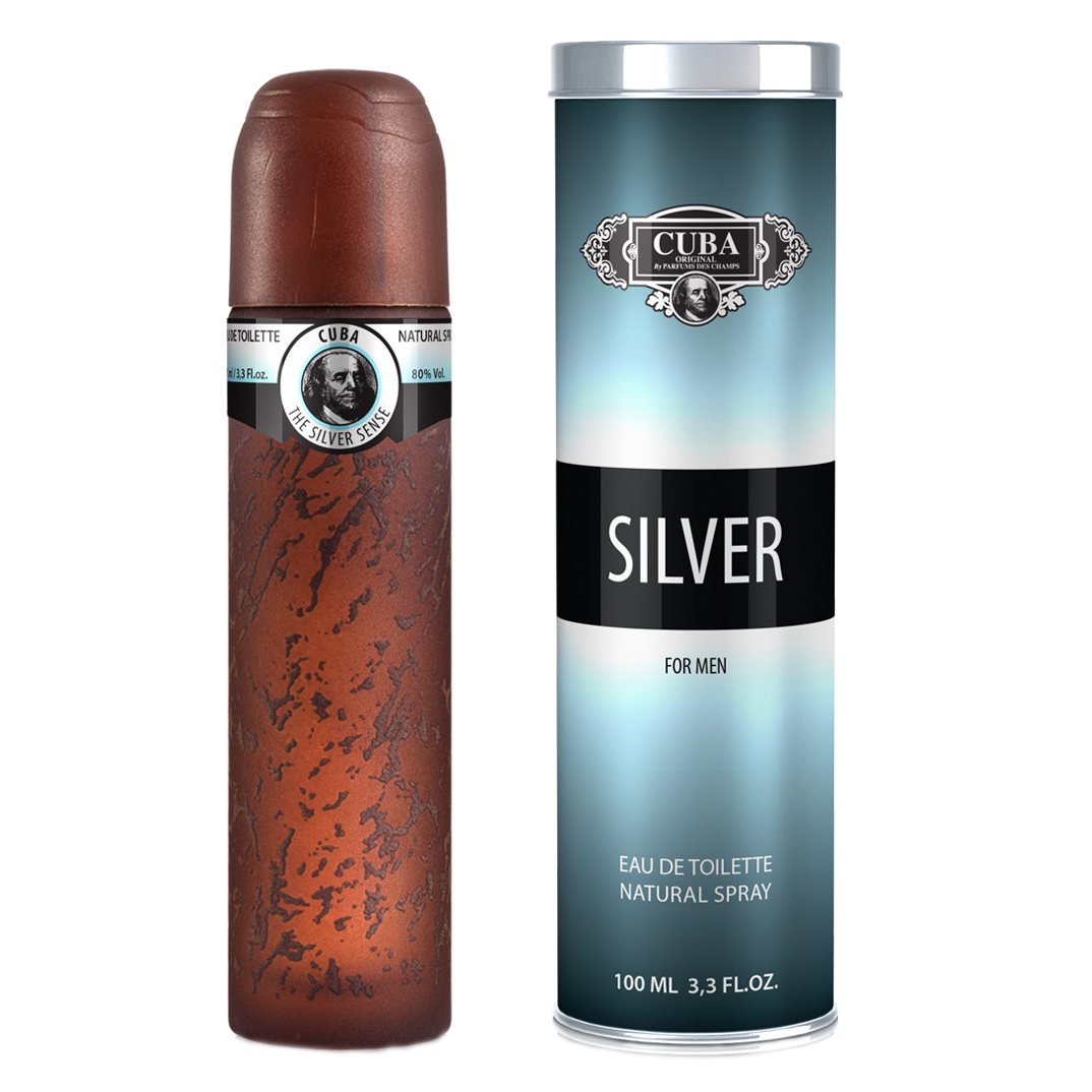 Cuba Silver by Cuba Paris 100ml EDT for Men - Perfume NZ is the leading wholesale distributor of brand name perfumes and fragrances in New Zealand.