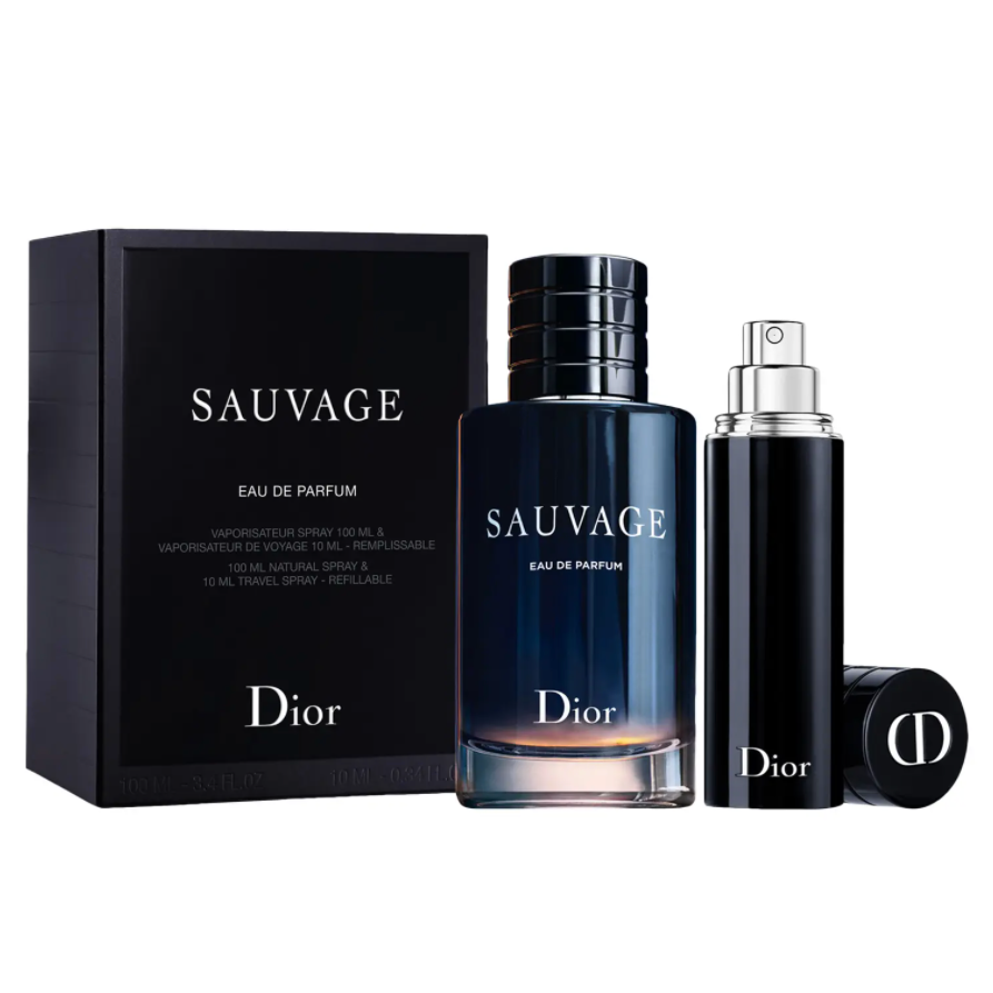 Sauvage by Christian Dior 100ml EDP 2 Piece Gift Set - Perfume NZ is the leading wholesale distributor of brand name perfumes and fragrances in New Zealand.