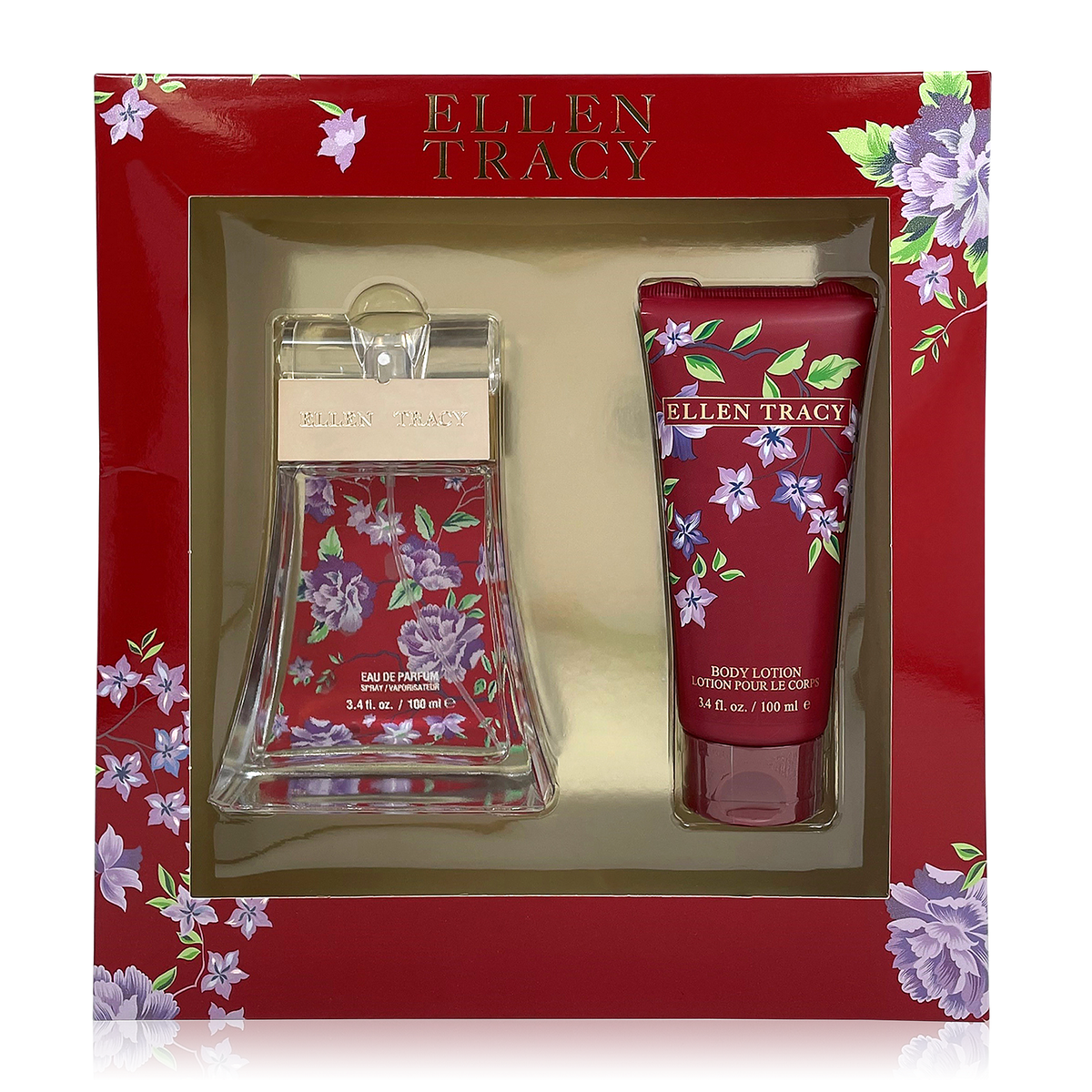 Floral Brilliant by Ellen Tracy 100ml EDP 2 Piece Gift Set - Perfume NZ is the leading wholesale distributor of brand name perfumes and fragrances in New Zealand.