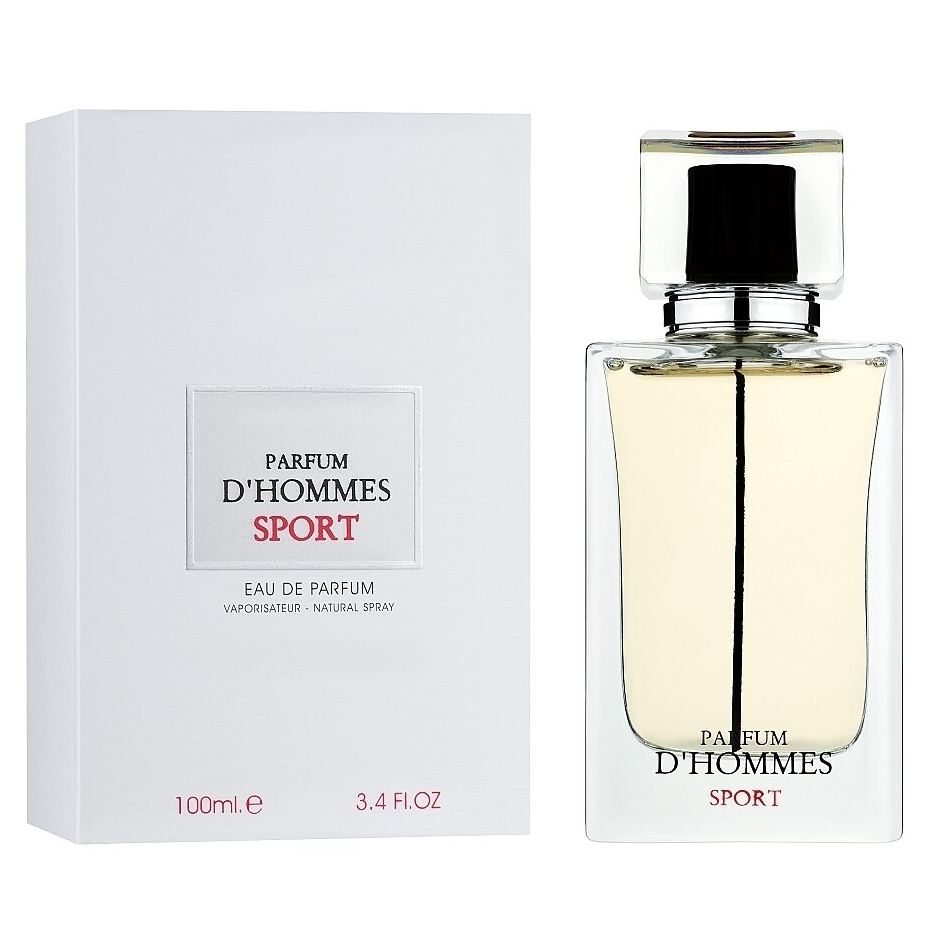 Parfum D'Hommes Sport by Fragrance World 100ml EDP - Perfume NZ is the leading wholesale distributor of brand name perfumes and fragrances in New Zealand.