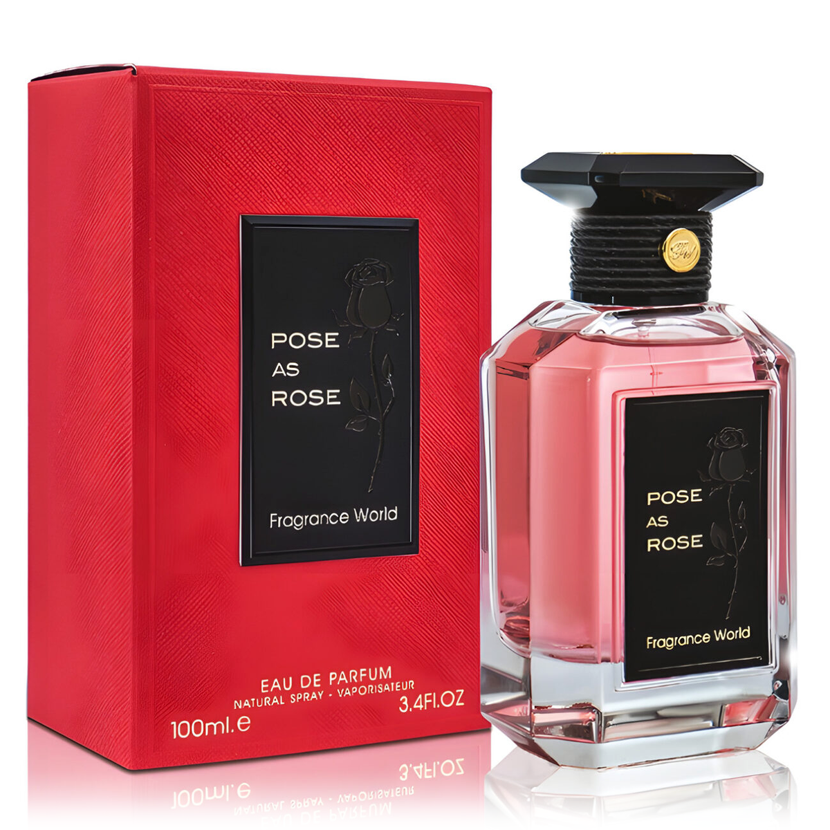 Pose As Rose by Fragrance World 100ml EDP - Perfume NZ is the leading wholesale distributor of brand name perfumes and fragrances in New Zealand.