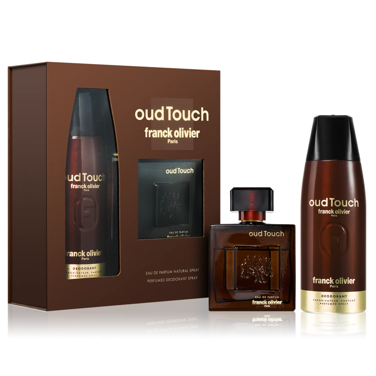 Oud Touch by Franck Olivier 100ml EDP 2 Piece Gift Set - Perfume NZ is the leading wholesale distributor of brand name perfumes and fragrances in New Zealand.