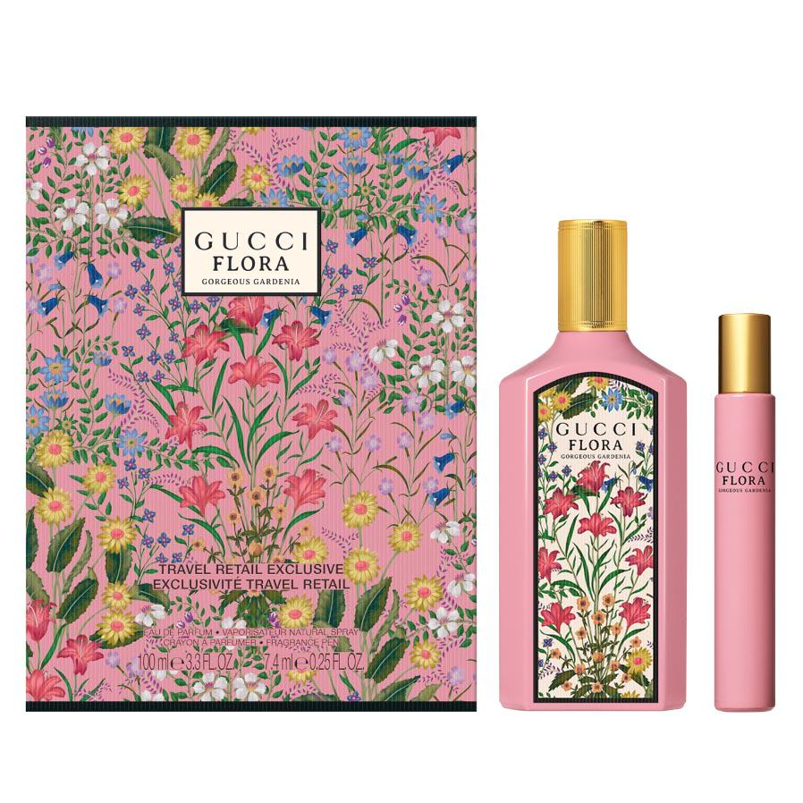 Gucci Flora Gorgeous Gardenia 100ml EDP 2 Piece Gift Set - Perfume NZ is the leading wholesale distributor of brand name perfumes and fragrances in New Zealand.