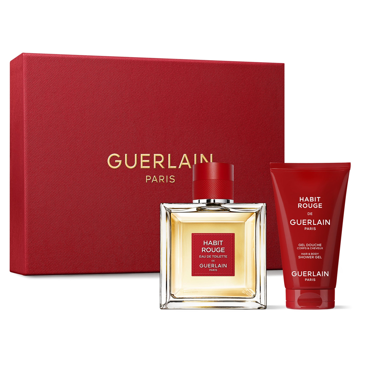 Habit Rouge by Guerlain 100ml EDT 2 Piece Gift Set - Perfume NZ is the leading wholesale distributor of brand name perfumes and fragrances in New Zealand.