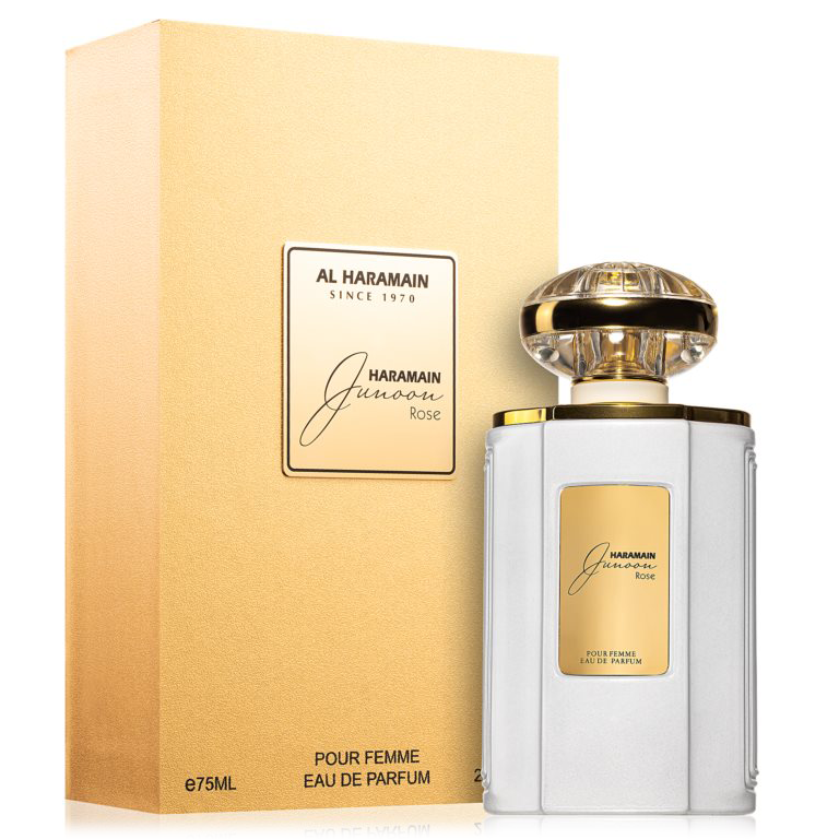 Junoon Rose by Al Haramain 75ml EDP for Women - Perfume NZ is the leading wholesale distributor of brand name perfumes and fragrances in New Zealand.