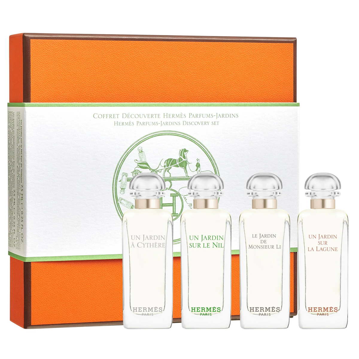 Hermes Parfums-Jardins Collection 4 Piece Gift Set - Perfume NZ is the leading wholesale distributor of brand name perfumes and fragrances in New Zealand.
