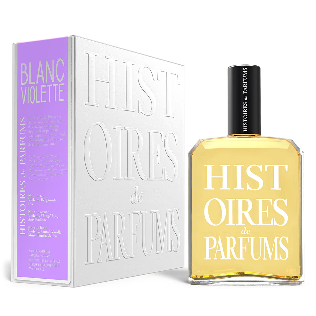 Blanc Violette by Histoires De Parfums 120ml EDP - Perfume NZ is the leading wholesale distributor of brand name perfumes and fragrances in New Zealand.