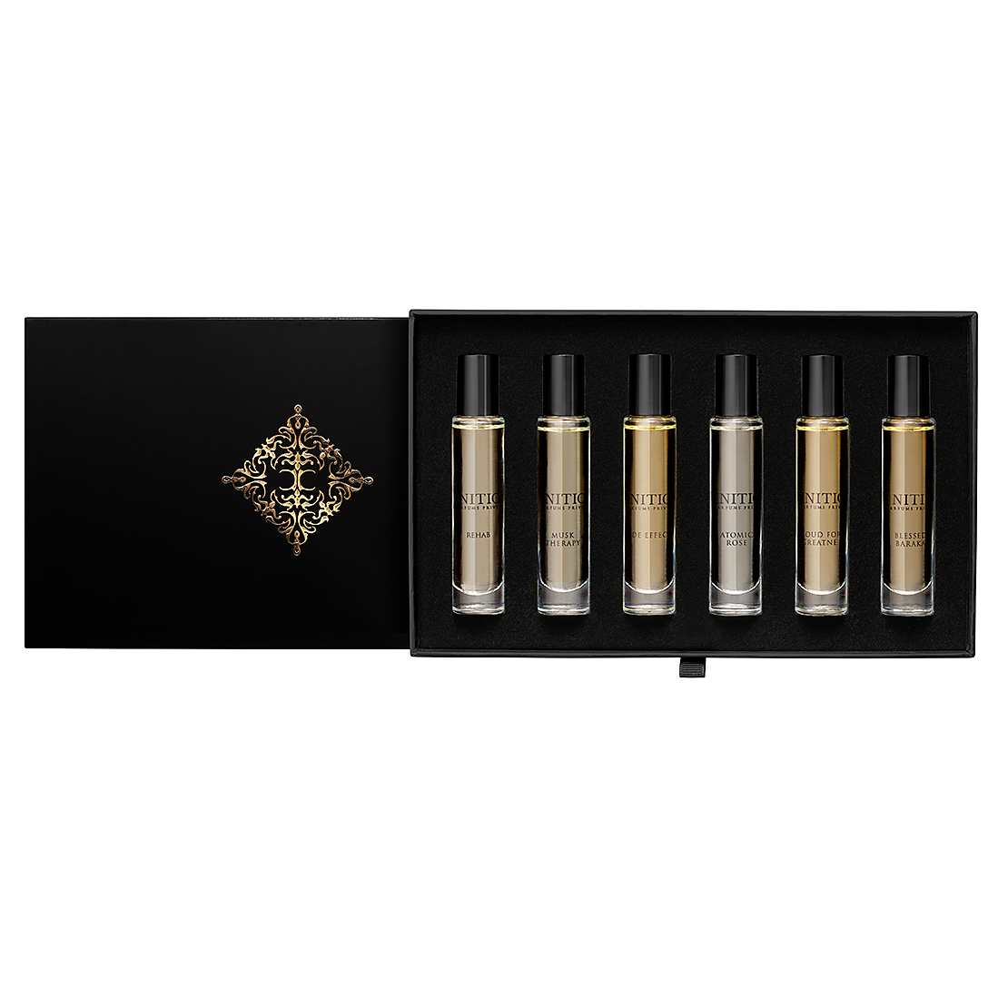 Initio Initiation Discovery Collection 6 Piece Gift Set - Perfume NZ is the leading wholesale distributor of brand name perfumes and fragrances in New Zealand.
