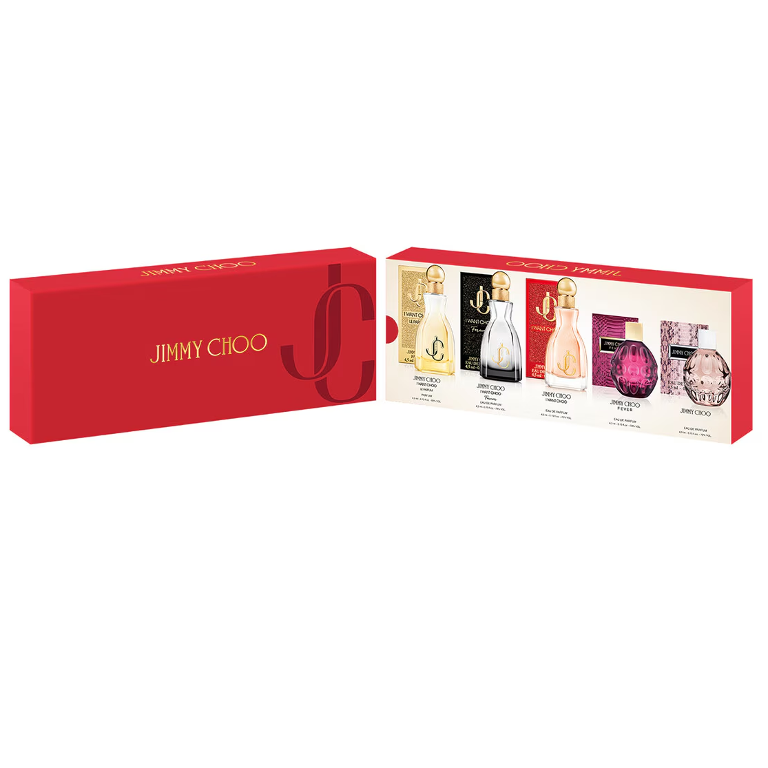 Jimmy Choo Perfume Collection 5 Piece Gift Set - Perfume NZ is the leading wholesale distributor of brand name perfumes and fragrances in New Zealand.