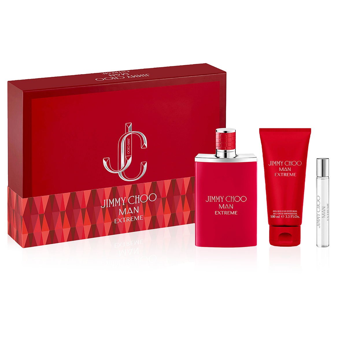 Jimmy Choo Man Extreme 100ml EDP 3 Piece Gift Set - Perfume NZ is the leading wholesale distributor of brand name perfumes and fragrances in New Zealand.