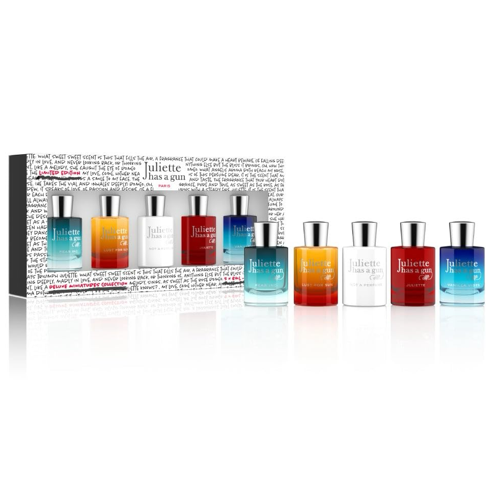 Juliette Has A Gun Miniatures Collection 5 Piece Gift Set - Perfume NZ is the leading wholesale distributor of brand name perfumes and fragrances in New Zealand.