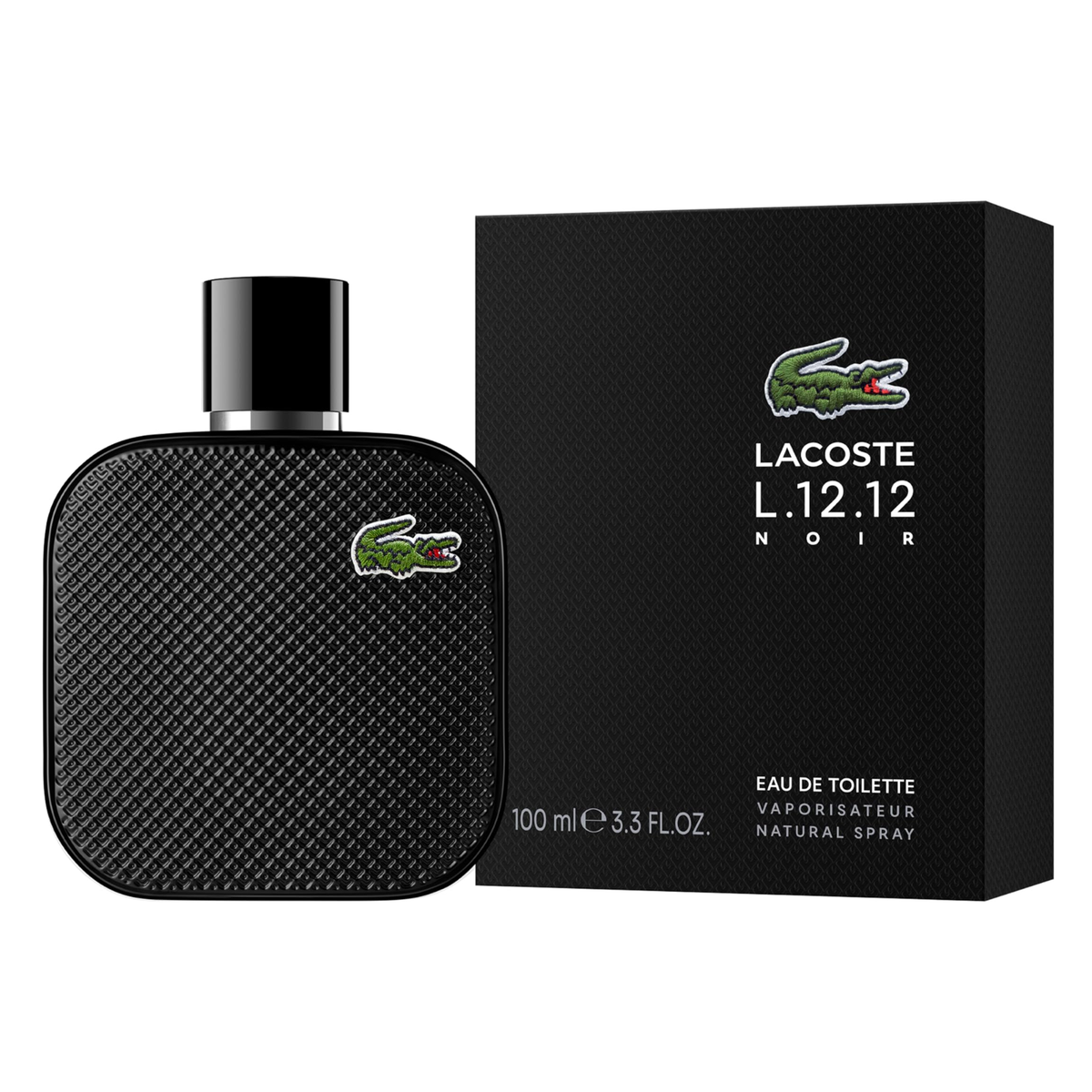 Lacoste Eau De Lacoste L.12.12 Noir 100ml EDT - Perfume NZ is the leading wholesale distributor of brand name perfumes and fragrances in New Zealand.