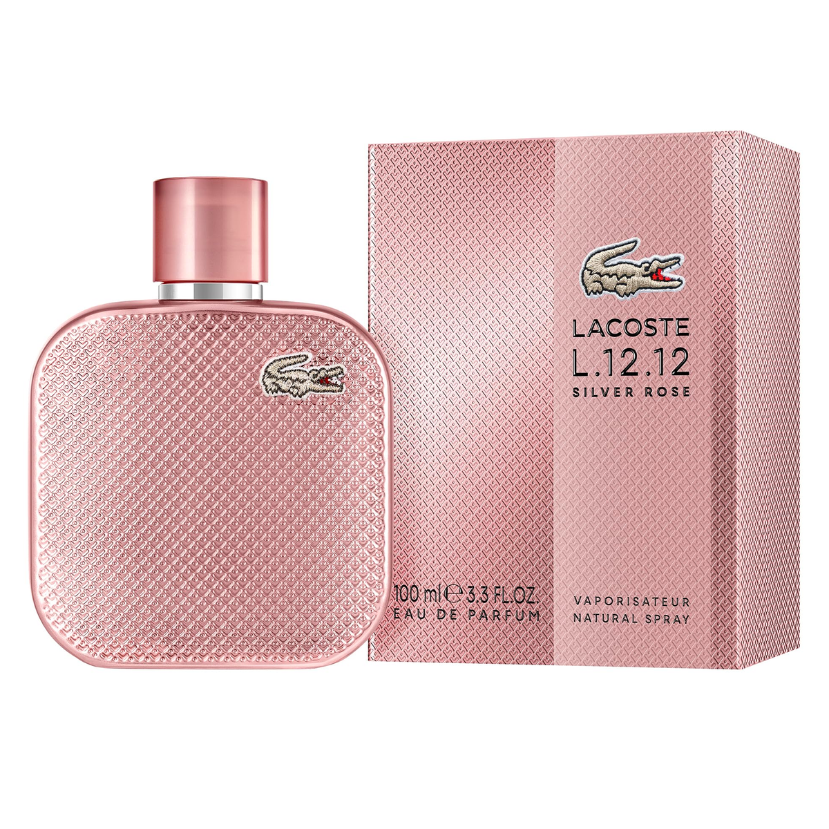 L.12.12 Silver Rose by Lacoste 100ml EDP - Perfume NZ is the leading wholesale distributor of brand name perfumes and fragrances in New Zealand.