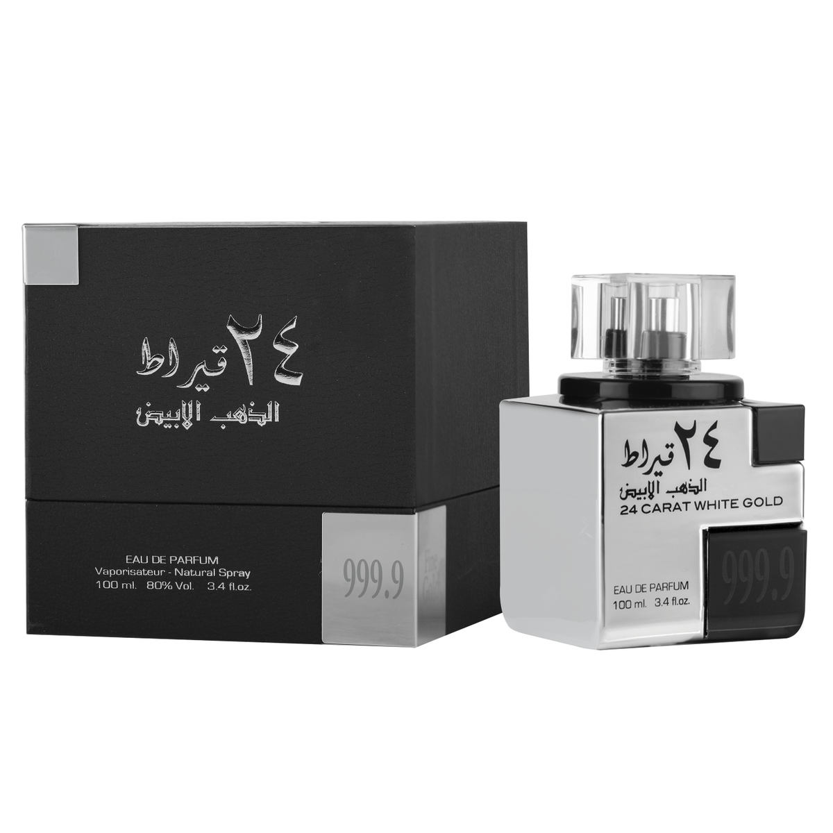 24 Carat White Gold by Lattafa 100ml EDP - Perfume NZ is the leading wholesale distributor of brand name perfumes and fragrances in New Zealand.