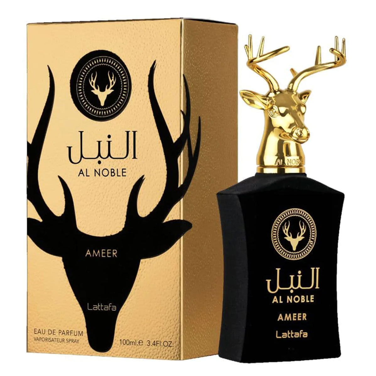 Al Noble Ameer by Lattafa 100ml EDP - Perfume NZ is the leading wholesale distributor of brand name perfumes and fragrances in New Zealand.