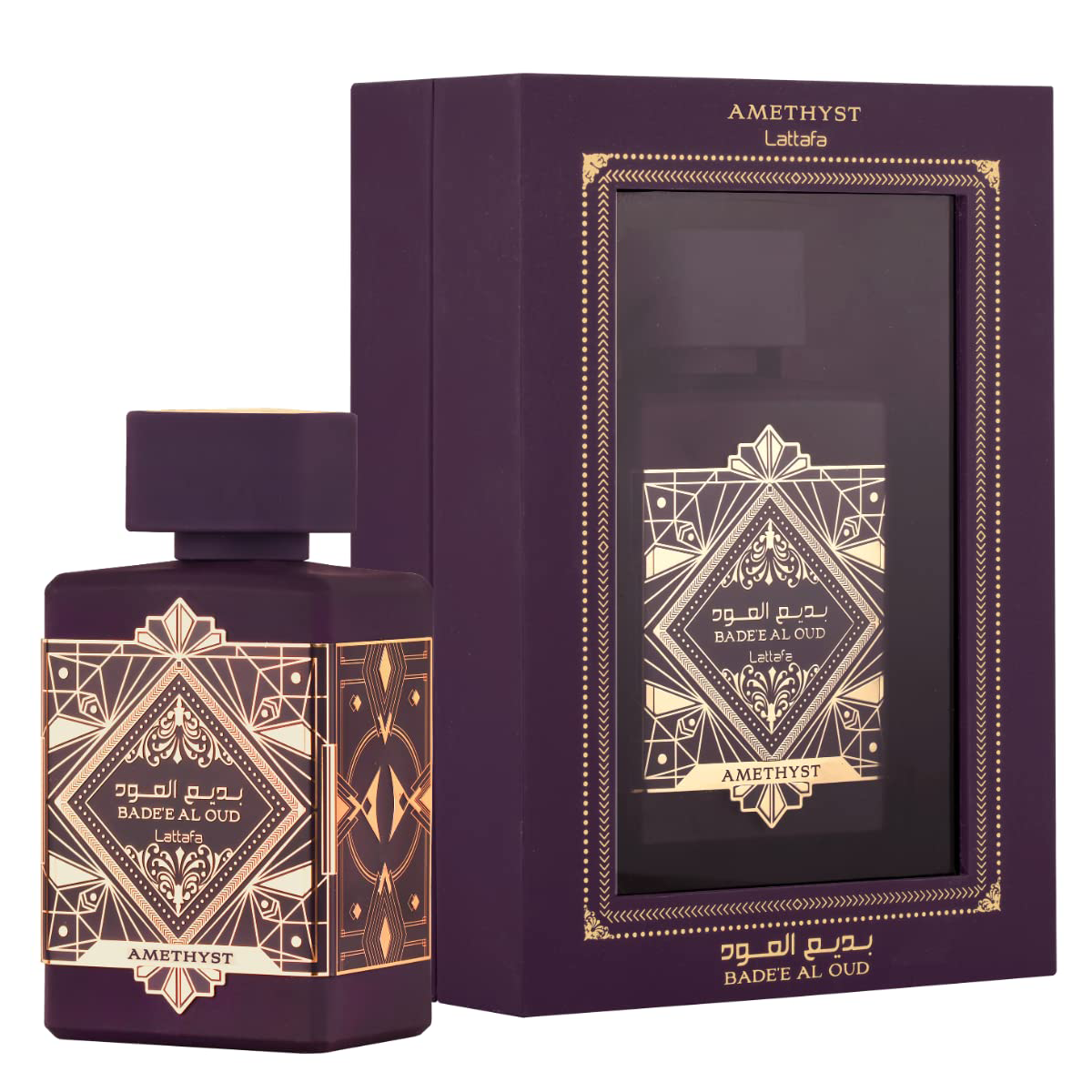Badee Al Oud Amethyst by Lattafa 100ml EDP - Perfume NZ is the leading wholesale distributor of brand name perfumes and fragrances in New Zealand.