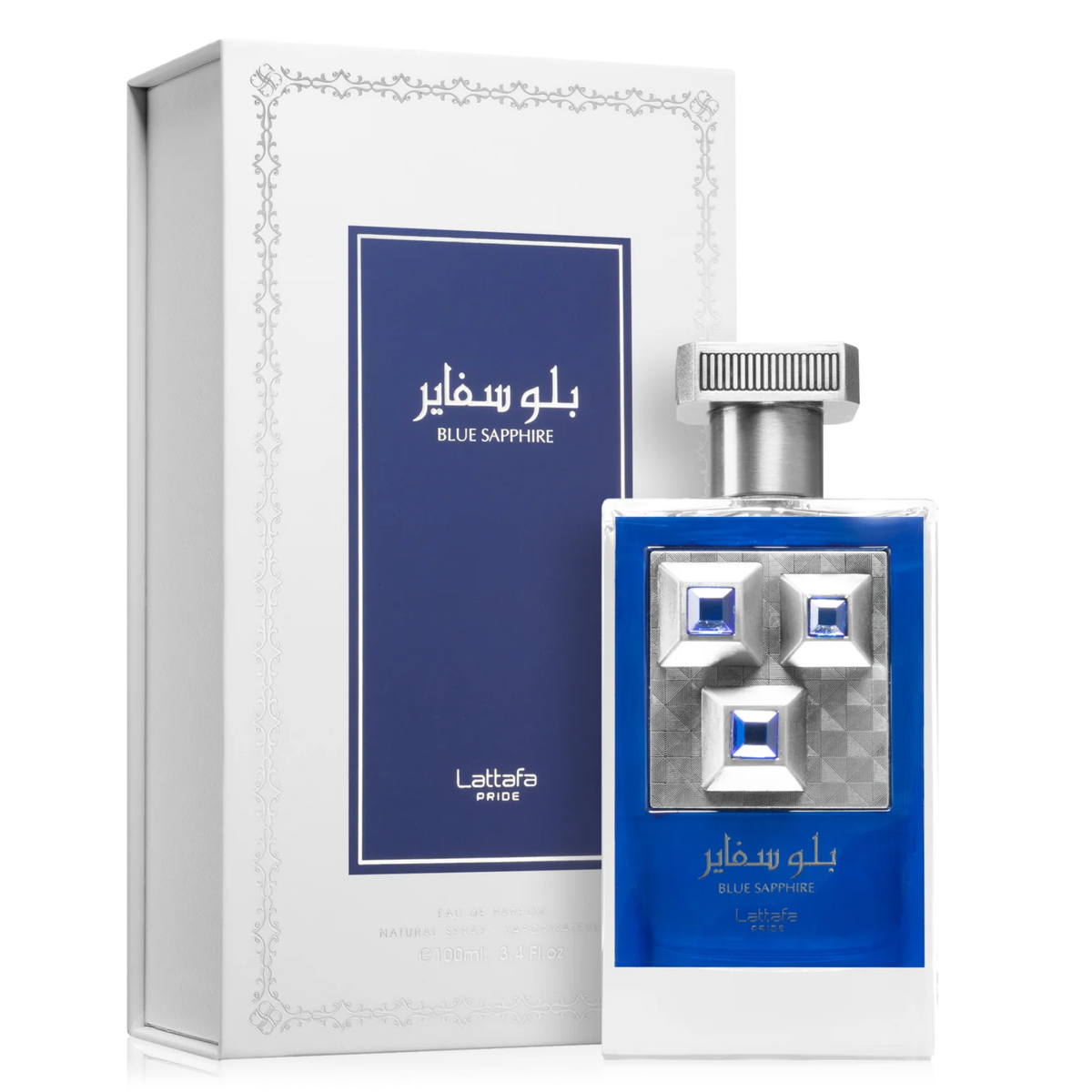 Blue Sapphire by Lattafa 100ml EDP - Perfume NZ is the leading wholesale distributor of brand name perfumes and fragrances in New Zealand.