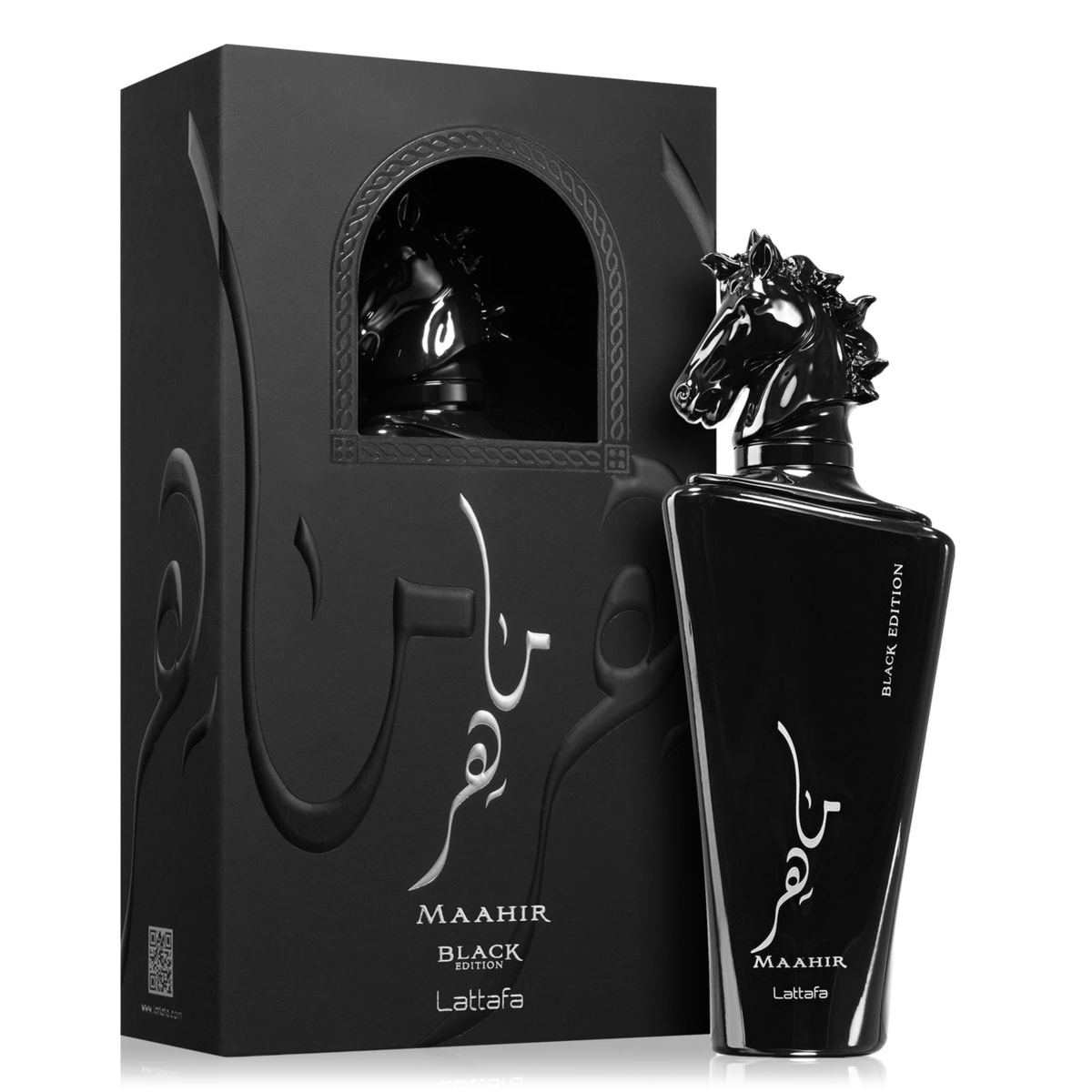 Maahir Black by Lattafa 100ml EDP - Perfume NZ is the leading wholesale distributor of brand name perfumes and fragrances in New Zealand.