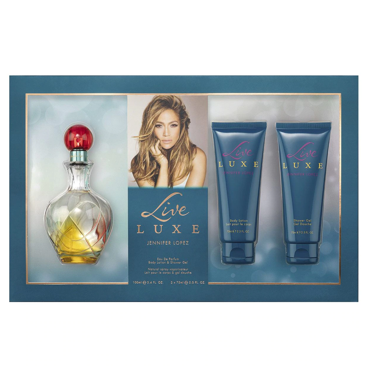Live Luxe by Jennifer Lopez 100ml EDP 3 Piece Gift Set - Perfume NZ is the leading wholesale distributor of brand name perfumes and fragrances in New Zealand.
