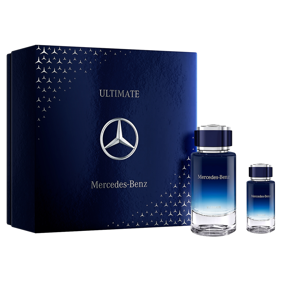 Mercedes Benz Ultimate 120ml EDP 2 Piece Gift Set - Perfume NZ is the leading wholesale distributor of brand name perfumes and fragrances in New Zealand.