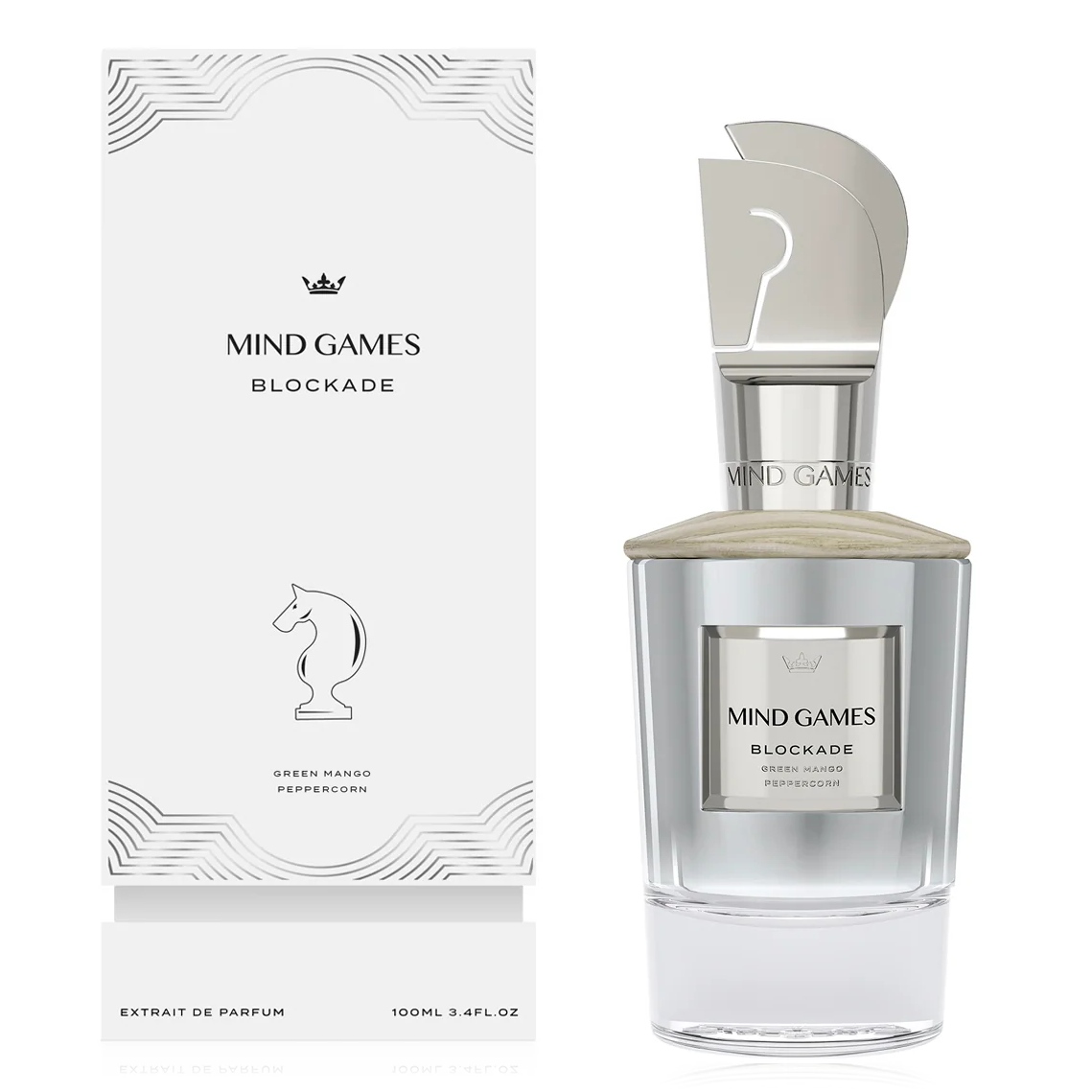 Blockade by Mind Games 100ml Extrait De Parfum - Perfume NZ is the leading wholesale distributor of brand name perfumes and fragrances in New Zealand.