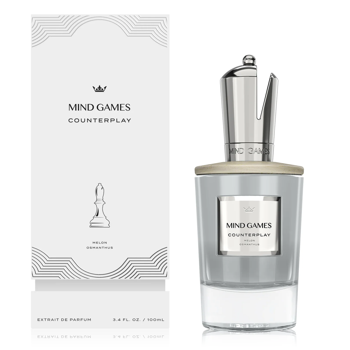 Counterplay by Mind Games 100ml Extrait De Parfum - Perfume NZ is the leading wholesale distributor of brand name perfumes and fragrances in New Zealand.