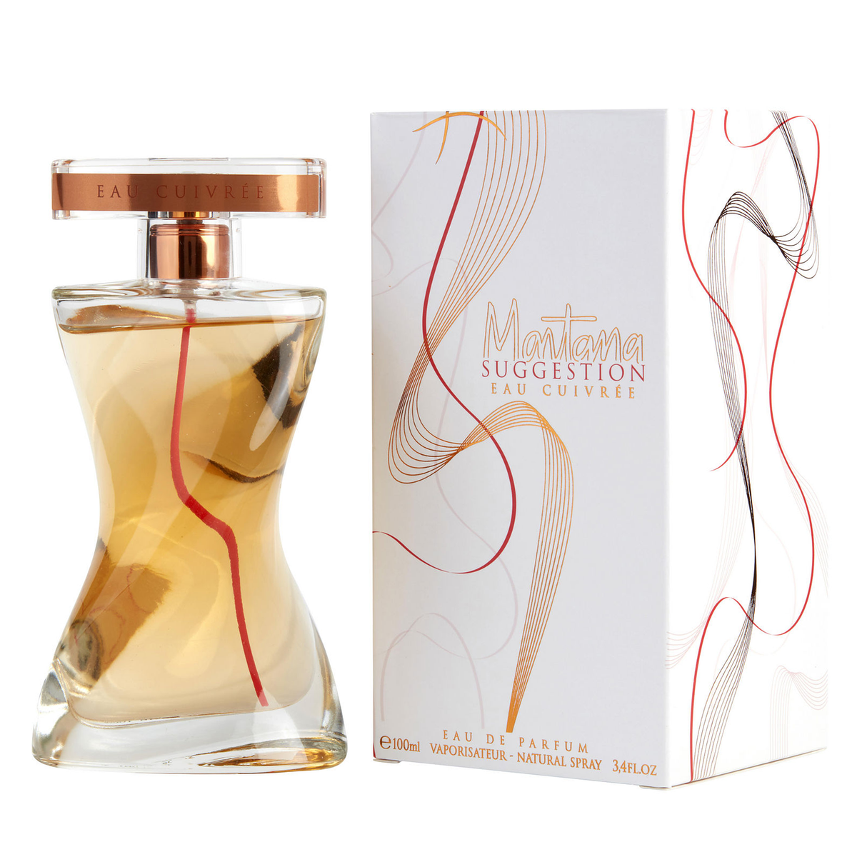 Suggestion Eau Cuivree by Montana 100ml EDP - Perfume NZ is the leading wholesale distributor of brand name perfumes and fragrances in New Zealand.