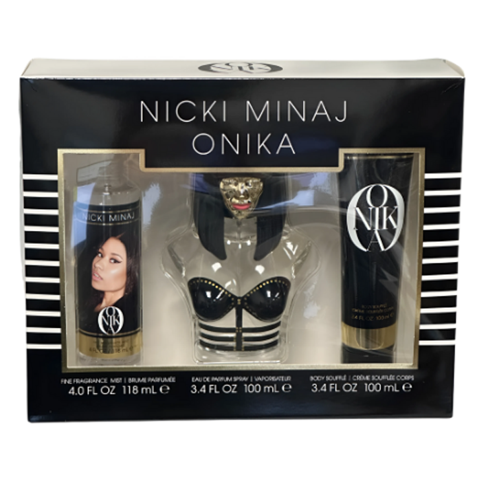 Onika by Nicki Minaj 100ml EDP 3 Piece Gift Set - Perfume NZ is the leading wholesale distributor of brand name perfumes and fragrances in New Zealand.