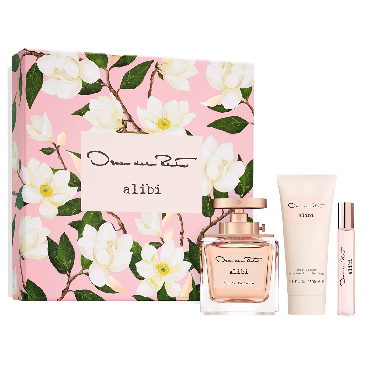 Alibi by Oscar De La Renta 100ml EDT 3 Piece Gift Set - Perfume NZ is the leading wholesale distributor of brand name perfumes and fragrances in New Zealand.