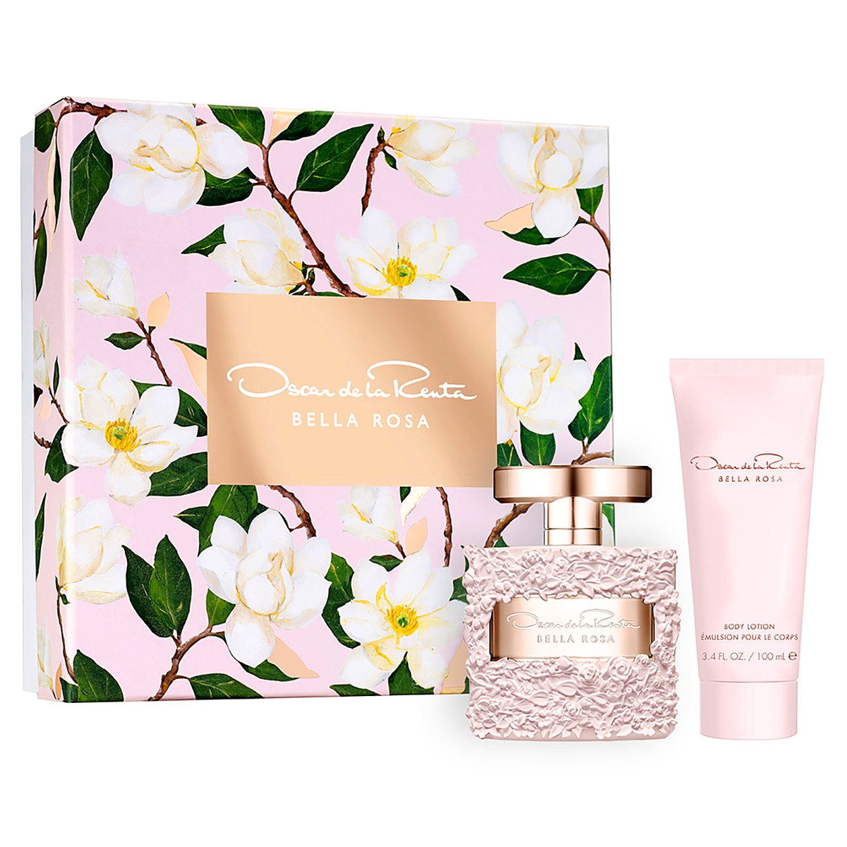 Bella Rosa by Oscar De La Renta 100ml EDP 2 Piece Gift Set - Perfume NZ is the leading wholesale distributor of brand name perfumes and fragrances in New Zealand.