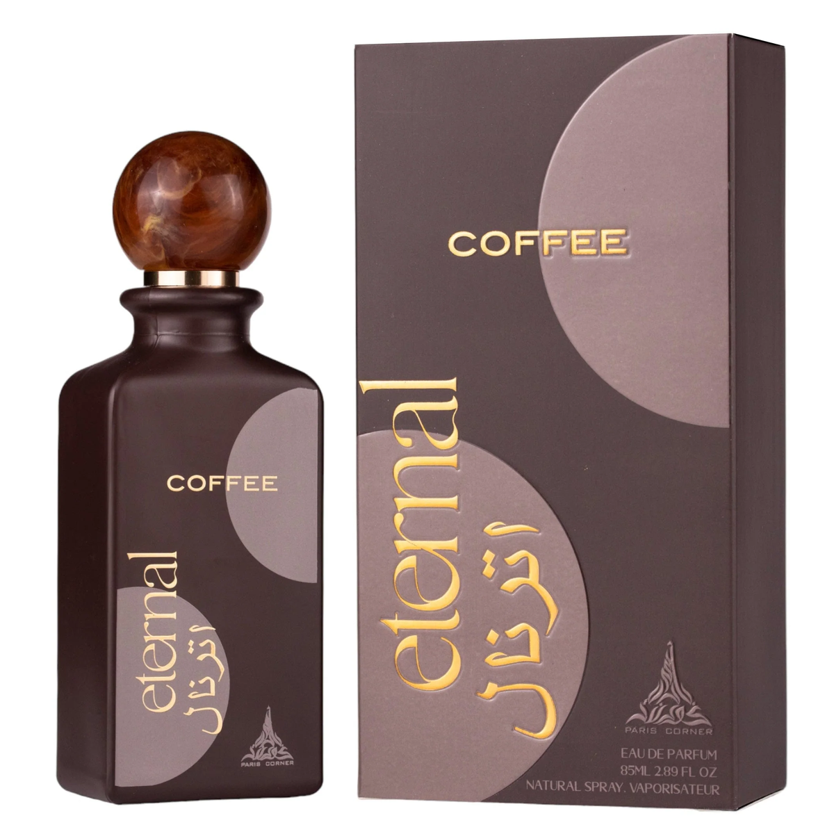 Eternal Coffee by Paris Corner 85ml EDP - Perfume NZ is the leading wholesale distributor of brand name perfumes and fragrances in New Zealand.